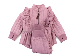 En Fant thermal set lilas glitter with ruffle